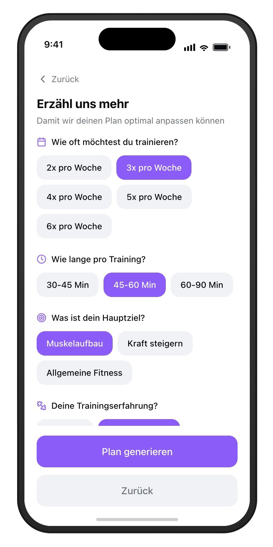 GymBuddy Onboarding